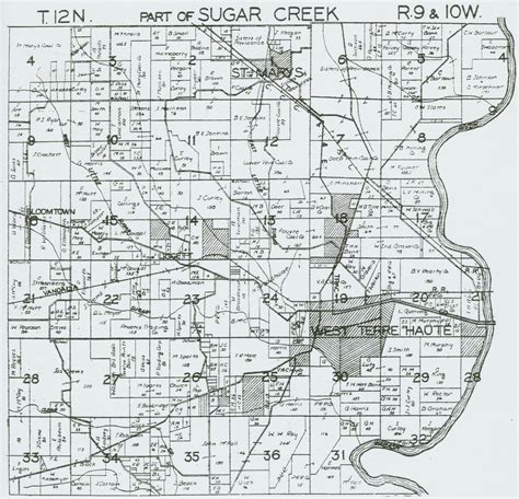 vigo co indiana|vigo county township map.